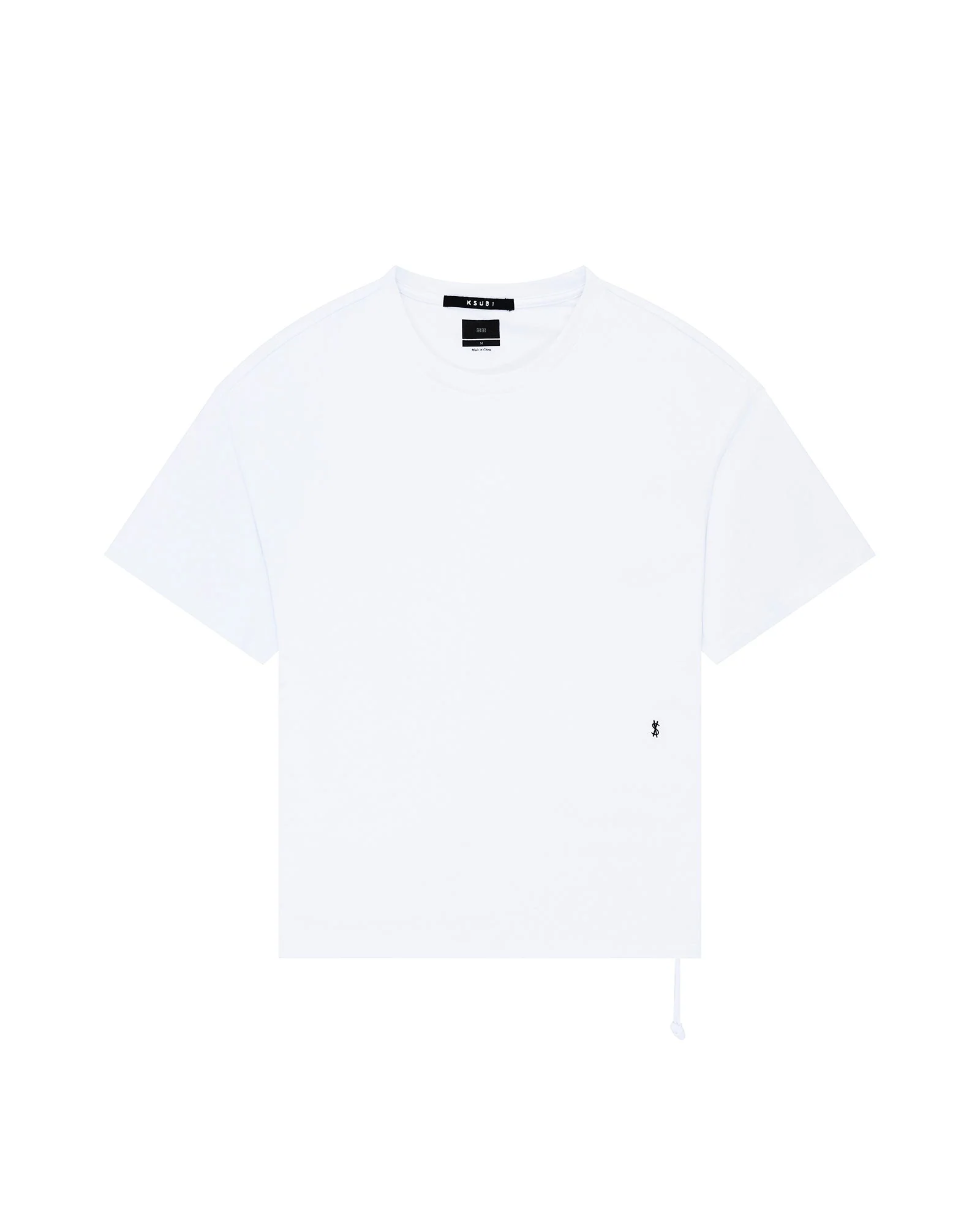 4X4 PAISE BIGGIE SS TEE WHITE BLACK - Image 5
