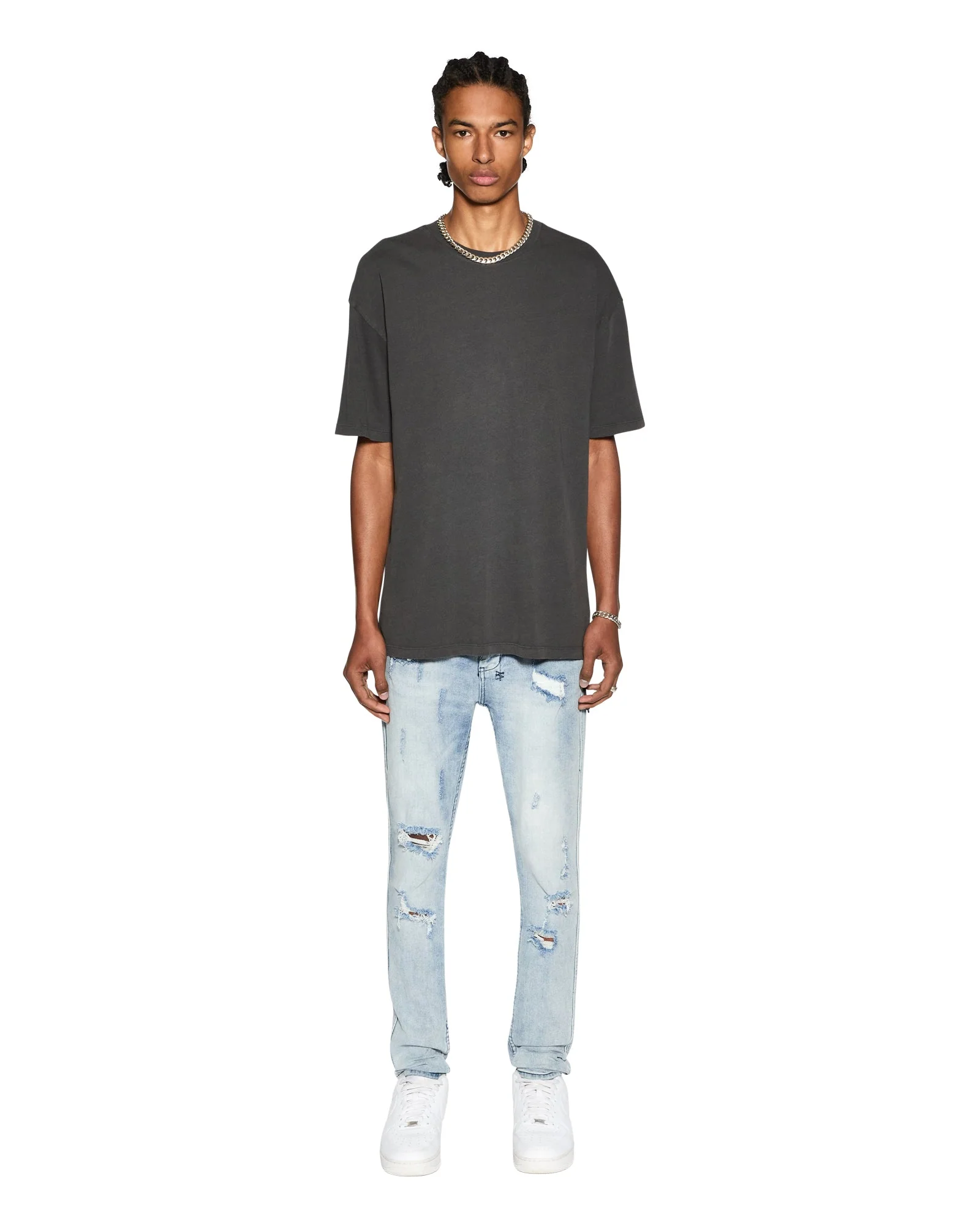 BIGGIE SS TEE BACK TO BLACK - Image 4