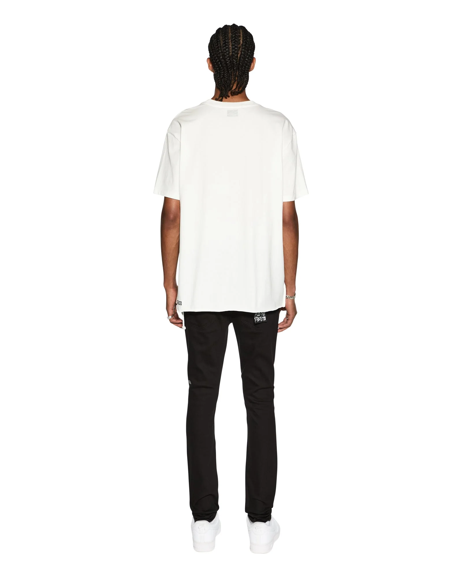 BIGGIE SS TEE WORN IN WHITE - Image 4