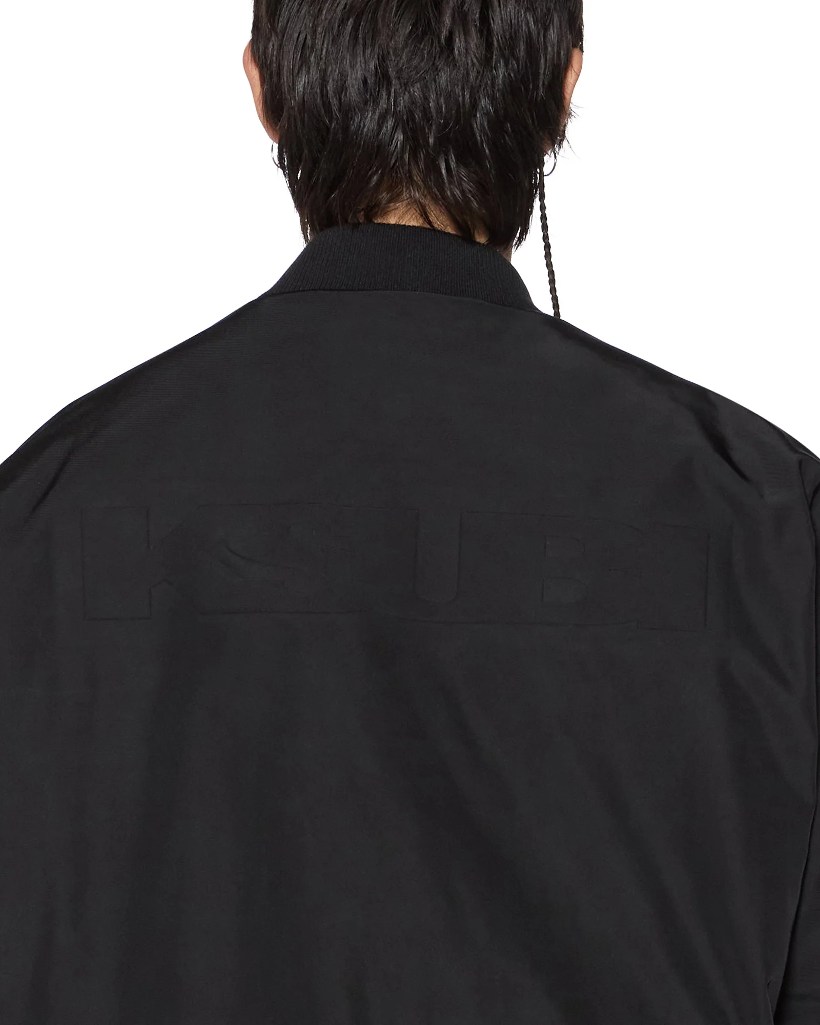 INTRUDER BOMBER JACKET BLACK - Image 3