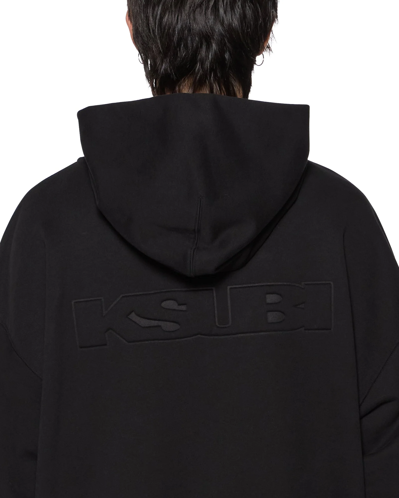 INTRUDER EKCESS HOODIE JET BLACK - Image 3