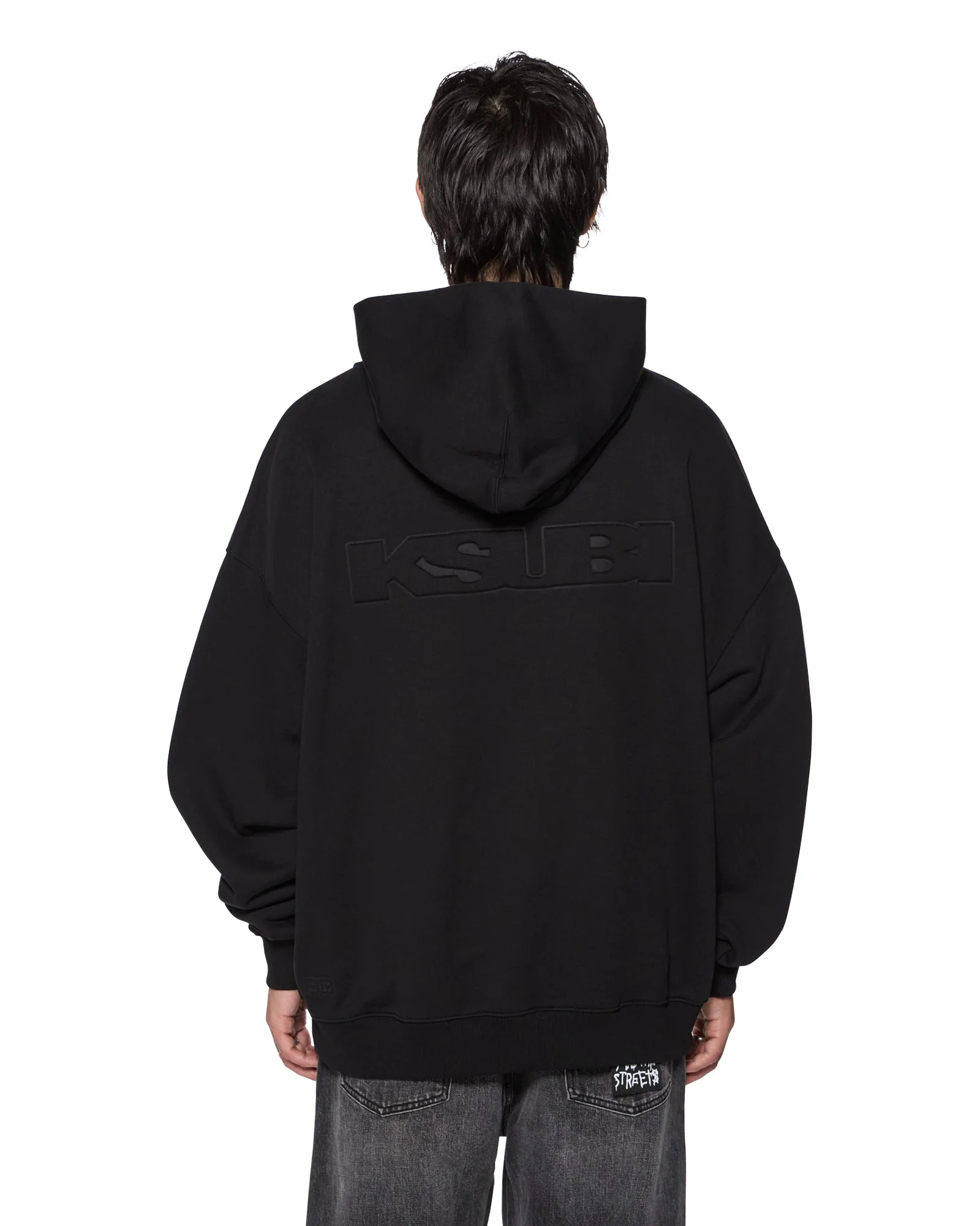 INTRUDER EKCESS HOODIE JET BLACK - Image 6