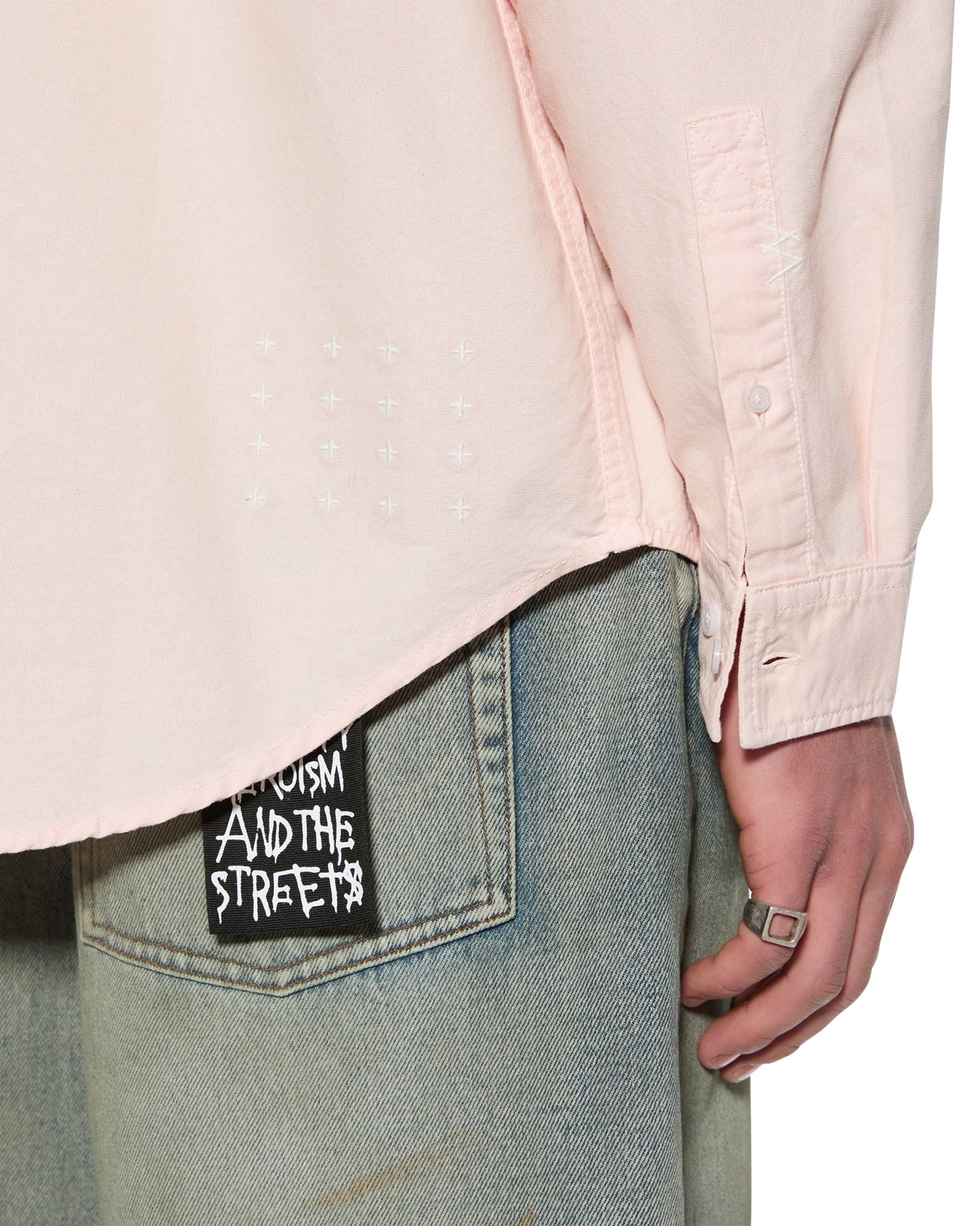 KSIGNATURE BUTTON DOWN LS SHIRT FLOSS - Image 6