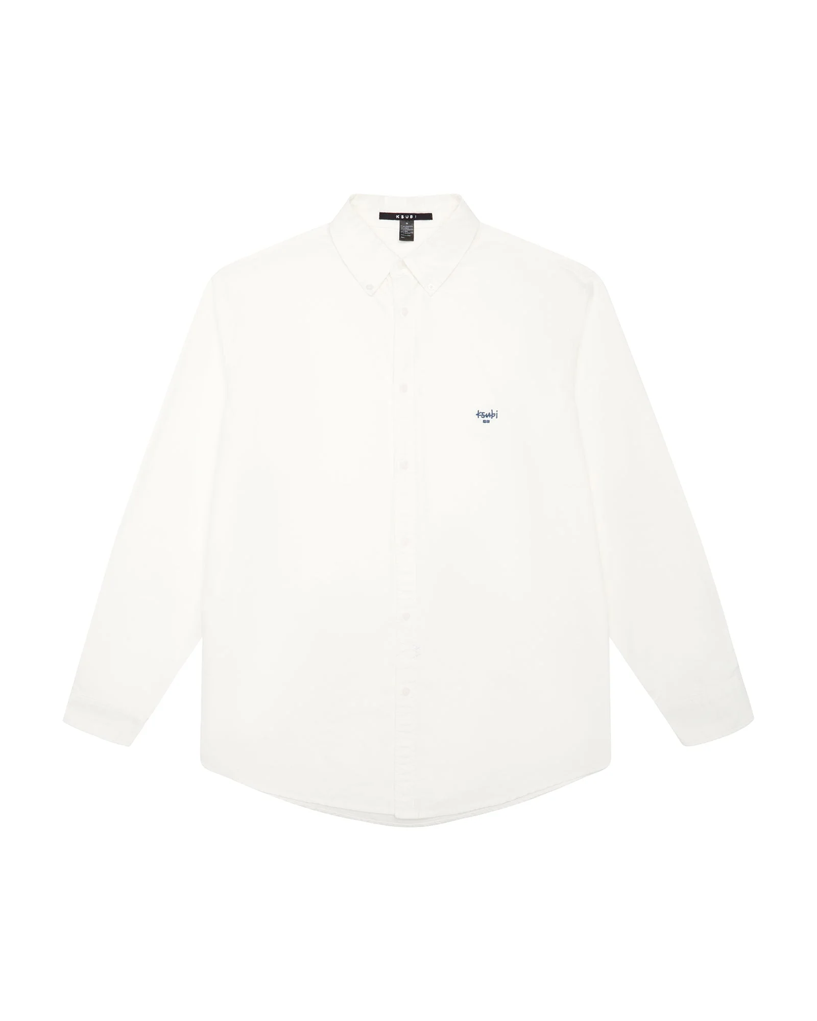 KSIGNATURE BUTTON DOWN LS SHIRT WHITE - Image 5