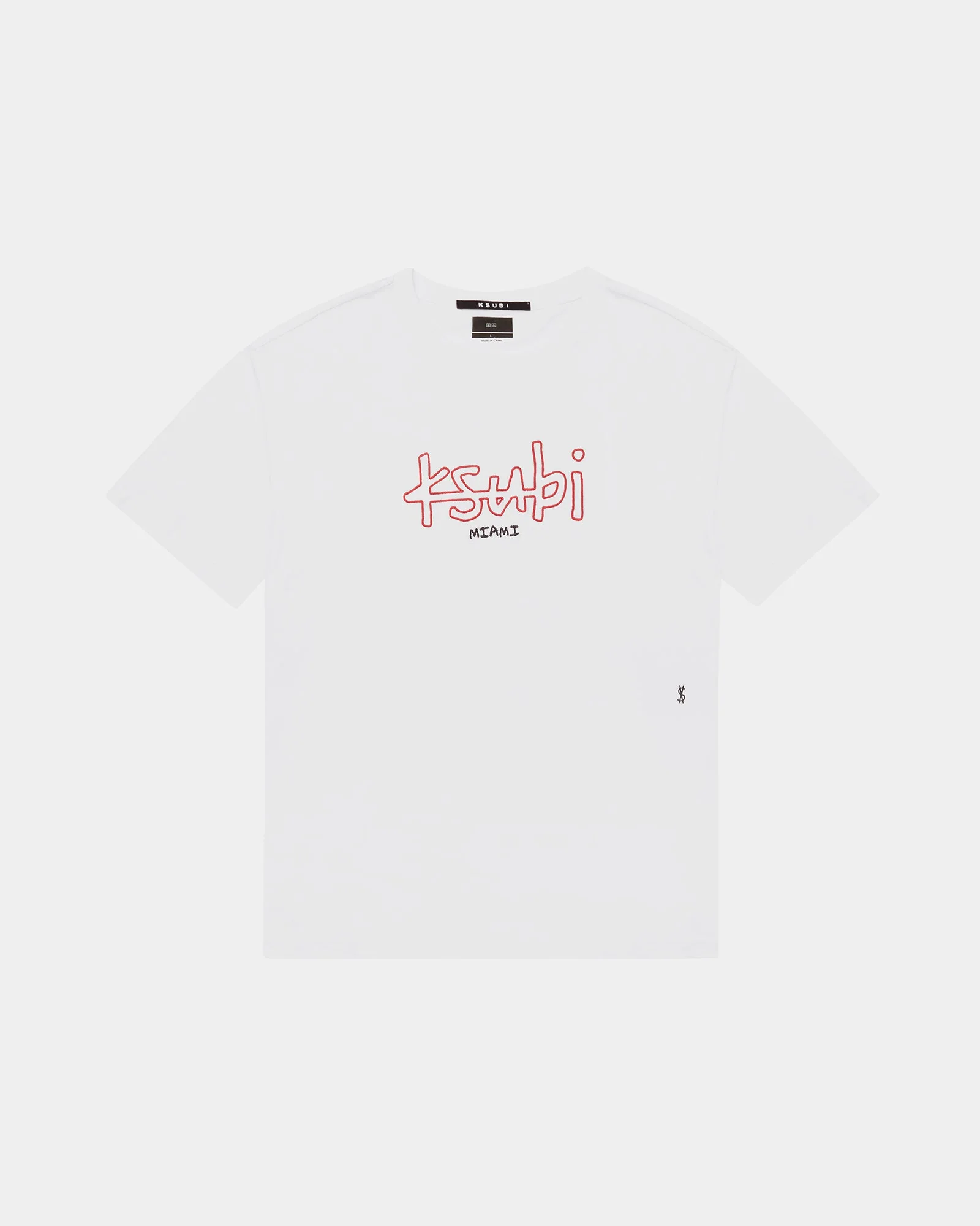 MIAMI 4X4 BIGGIE SS TEE TRU WHITE - Image 4