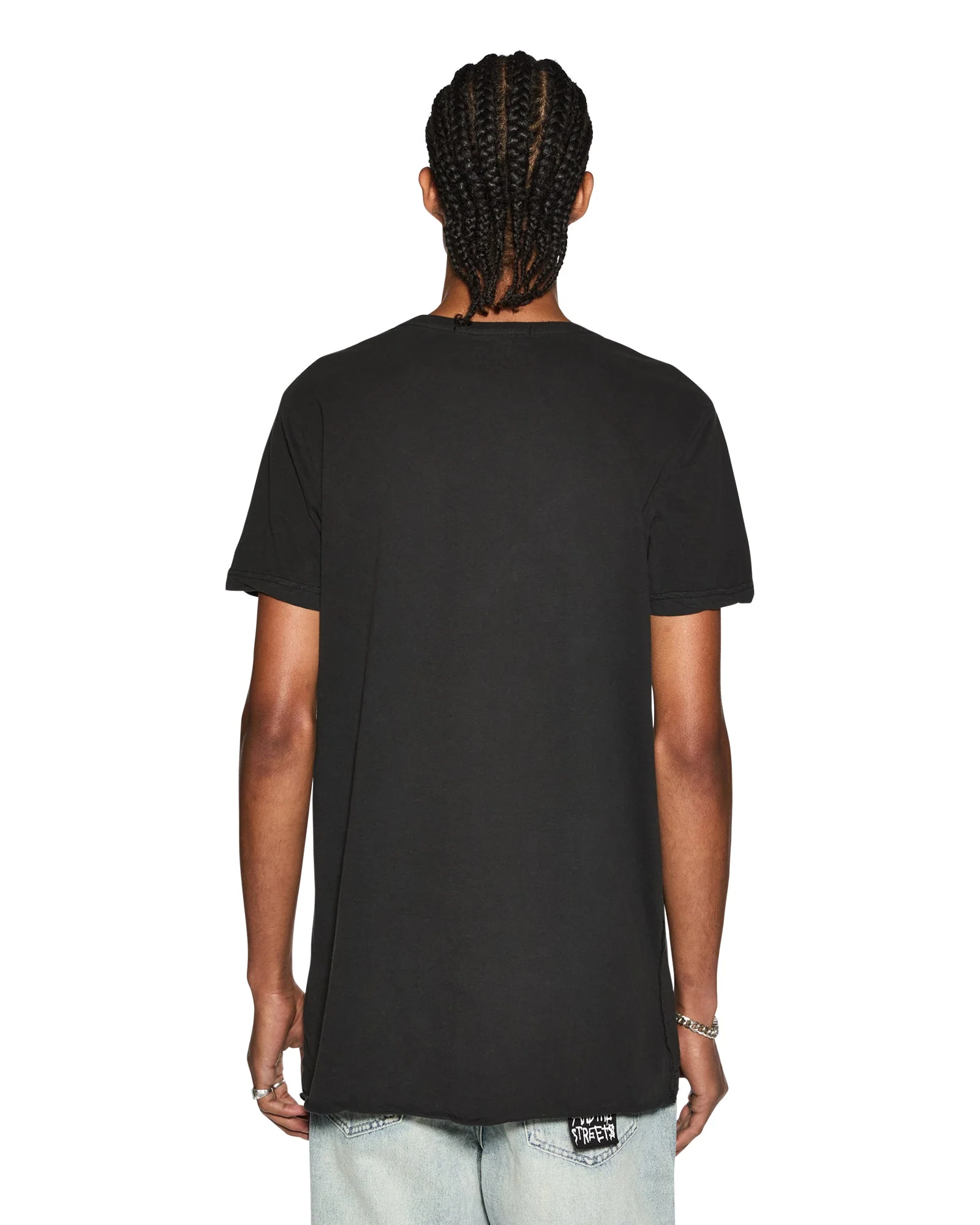 SEEING LINES SS TEE BLACK - Image 3