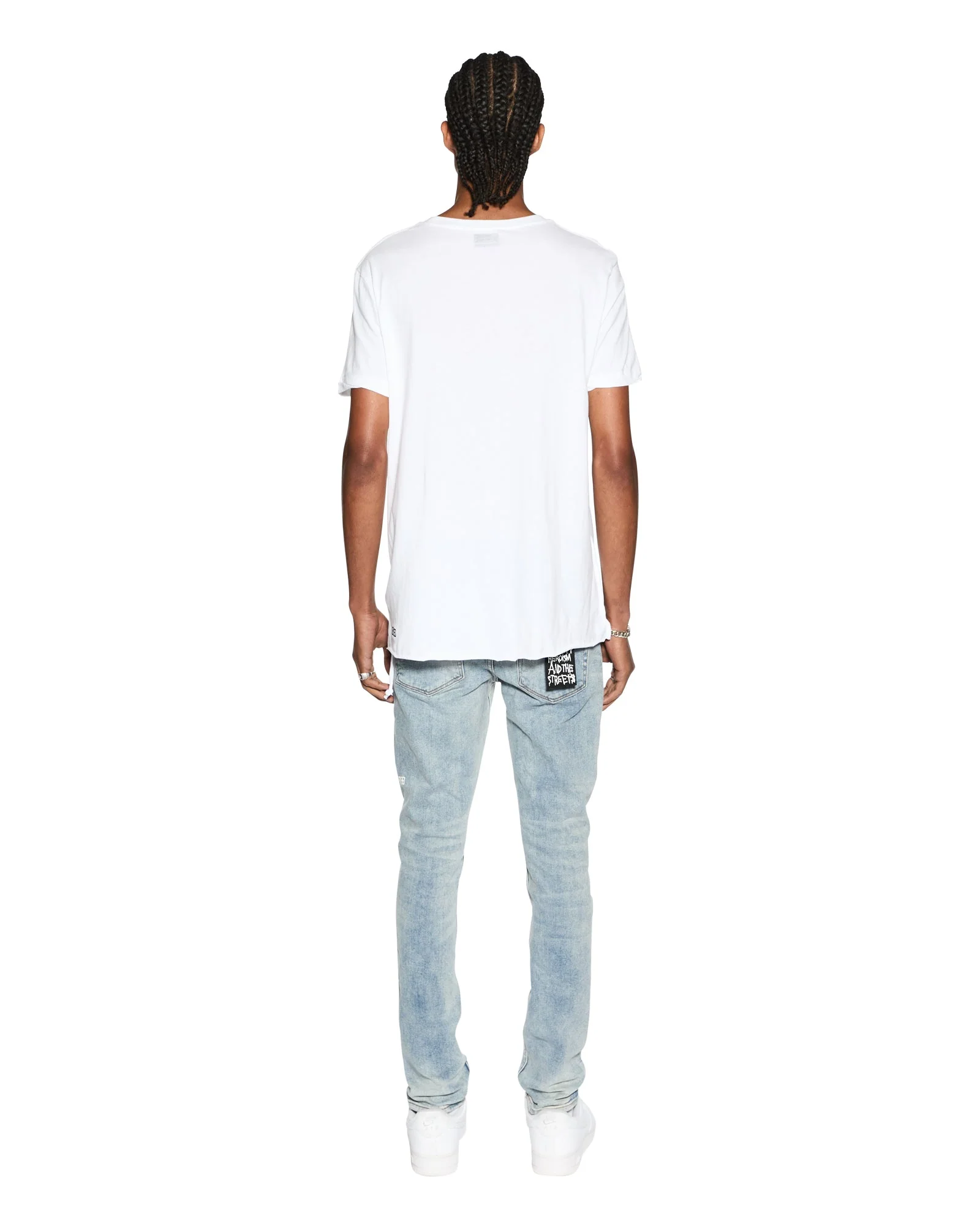 SEEING LINES SS TEE WHITE - Image 4